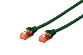 Digitus CAT 6 U-UTP patch cable, Cu, LSZH AWG 26/7, length 3 m, color green Digitus CAT 6 U-UTP patch cable, Cu, LSZH AWG 26/7, length 3 m, color green