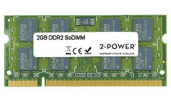 2-Power 2GB PC2-5300S 667MHz DDR2 CL5 SoDIMM 2Rx8 (DOŽIVOTNÍ ZÁRUKA)