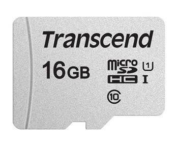 Transcend 16GB microSDHC 300S UHS-I U1 (Class 10) paměťová karta (bez adaptéru), 95MB/s R, 45MB/s W Transcend 16GB microSDHC 300S UHS-I U1 (Class 10) paměťová karta (bez adaptéru), 95MB/s R, 45MB/s W