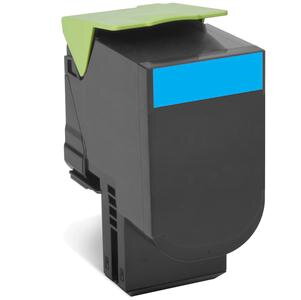 Lexmark 802HC Cyan High Yield Corporate Toner Cartridge - 3 000 stran Lexmark 802HC Cyan High Yield Corporate Toner Cartridge - 3 000 stran