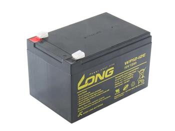 Long 12V 12Ah olověný akumulátor DeepCycle AGM F2 (WP12-12E)