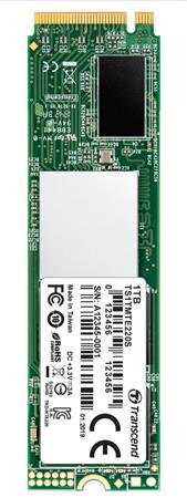 TRANSCEND MTE220S 1TB SSD disk M.2 2280, PCIe Gen3 x4 NVMe 1.3 (3D TLC), 3500MB/s R, 3200MB/s W TRANSCEND MTE220S 1TB SSD disk M.2 2280, PCIe Gen3 x4 NVMe 1.3 (3D TLC), 3500MB/s R, 3200MB/s W
