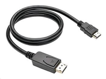 C-TECH Kabel DisplayPort/HDMI, 3m, černý