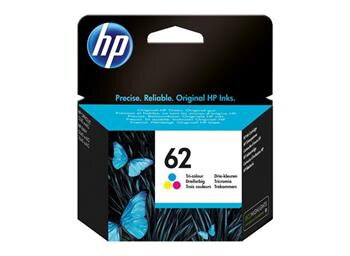 HP 62 Tri-color Ink Cartridge, HP 62 Tri-color Ink Cartridge HP 62 Tri-color Ink Cartridge, HP 62 Tri-color Ink Cartridge