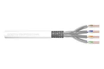 DIGITUS Instalační kabel CAT 7 S-FTP, 305 m, krabice, AWG 26/1, 600 MHz, Dca, LSZH-3, barva RAL9003 DIGITUS Instalační kabel CAT 7 S-FTP, 305 m, krabice, AWG 26/1, 600 MHz, Dca, LSZH-3, barva RAL9003