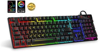 CONNECT IT NEO klávesnice pro hráče (CZ+SK verze), RGB podsvícení, reaguje na zvuk CONNECT IT NEO klávesnice pro hráče (CZ+SK verze), RGB podsvícení, reaguje na zvuk
