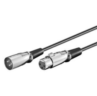 PremiumCord Kabel XLR-XLR M/F 6m PremiumCord Kabel XLR-XLR M/F 6m
