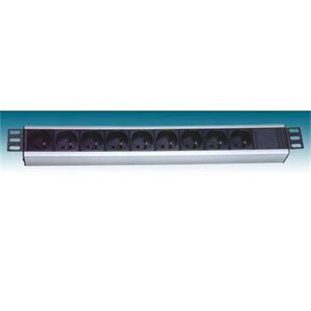 PremiumCord 19" PDU, 1U, 9x230V, 2m kabel Euro PremiumCord 19" PDU, 1U, 9x230V, 2m kabel Euro