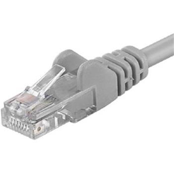 PremiumCord Patch kabel UTP RJ45-RJ45 CAT6 1,5m šedá PremiumCord Patch kabel UTP RJ45-RJ45 CAT6 1,5m šedá