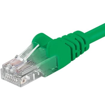 PremiumCord Patch kabel UTP RJ45-RJ45 level 5e 0.25m zelená PremiumCord Patch kabel UTP RJ45-RJ45 level 5e 0.25m zelená