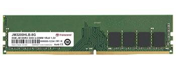 Transcend paměť 8GB DDR4 3200 U-DIMM (JetRam) 1Rx8 CL22 Transcend paměť 8GB DDR4 3200 U-DIMM (JetRam) 1Rx8 CL22