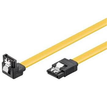 PremiumCord 0,3m SATA 3.0 datový kabel 1.5GBs / 3GBs / 6GBs, kov.západka, 90° PremiumCord 0,3m SATA 3.0 datový kabel 1.5GBs / 3GBs / 6GBs, kov.západka, 90°