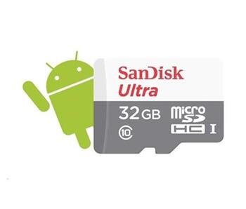 SanDisk Ultra/micro SDHC/32GB/100MBps/UHS-I U1 / Class 10