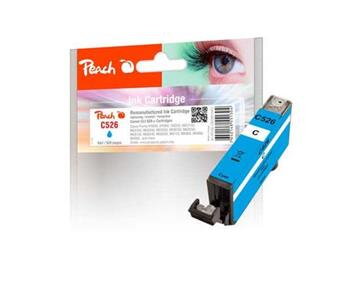 PEACH kompatibilní cartridge Canon CLI-526C, Cyan, 9 ml