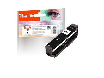 PEACH kompatibilní cartridge Epson T3341, No 33, black, 6,2 ml