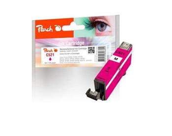PEACH kompatibilní cartridge Canon CLI-521M, Magenta, 9 ml PEACH kompatibilní cartridge Canon CLI-521M, Magenta, 9 ml