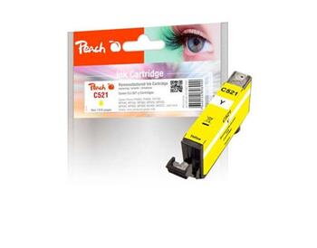 PEACH kompatibilní cartridge Canon CLI-521, yellow, 9 ml
