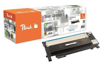 PEACH kompatibilní toner HP W2071A, No 117A, azurová, 700 výnos PEACH kompatibilní toner HP W2071A, No 117A, azurová, 700 výnos