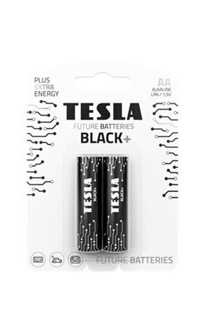 Tesla AA BLACK+ alkalická, 2 ks Tesla AA BLACK+ alkalická, 2 ks