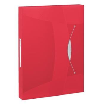 Esselte box na dokumenty VIVIDA, 40 mm, červená Esselte box na dokumenty VIVIDA, 40 mm, červená