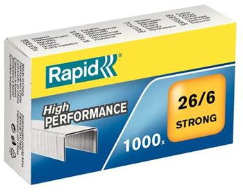 NOBO Drátky Rapid Strong, 26/6, 1000 ks NOBO Drátky Rapid Strong, 26/6, 1000 ks