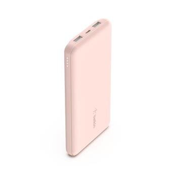 Belkin USB-C PowerBanka, 10000mAh, 15W, růžová Belkin USB-C PowerBanka, 10000mAh, 15W, růžová