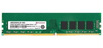 Transcend paměť 16GB DDR4 3200 U-DIMM (JetRam) 2Rx8 CL22 Transcend paměť 16GB DDR4 3200 U-DIMM (JetRam) 2Rx8 CL22