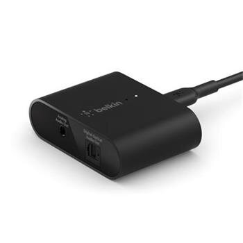Belkin SOUNDFORM™ CONNECT - Audio adaptér s AirPlay 2, EU, černý Belkin SOUNDFORM™ CONNECT - Audio adaptér s AirPlay 2, EU, černý