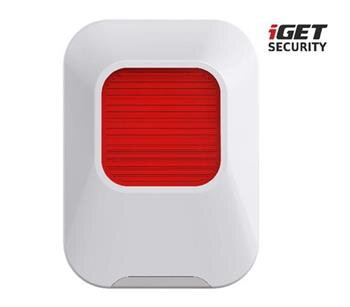 iGET SECURITY EP24 - Bezdrátová vnitřní siréna pro alarm iGET SECURITY M5, dosah 1km iGET SECURITY EP24 - Bezdrátová vnitřní siréna pro alarm iGET SECURITY M5, dosah 1km