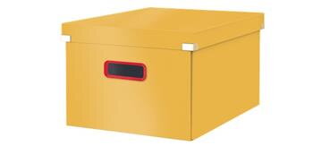 LEITZ Univerzální krabice Click&Store COSY, velikost M (A4), teplá žlutá LEITZ Univerzální krabice Click&Store COSY, velikost M (A4), teplá žlutá