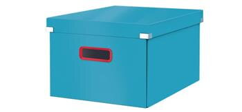 LEITZ Univerzální krabice Click&Store COSY, velikost M (A4), klidná modrá LEITZ Univerzální krabice Click&Store COSY, velikost M (A4), klidná modrá