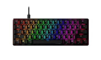 HP HyperX Alloy Origins 60 Mechanical Gaming Keyboard, HX Red-US HP HyperX Alloy Origins 60 Mechanical Gaming Keyboard, HX Red-US
