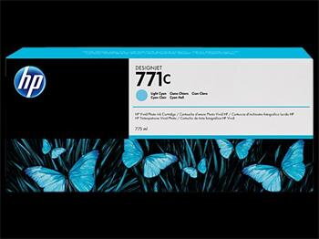 HP Ink Cartridge 771C/Light Cyan/775 ml HP Ink Cartridge 771C/Light Cyan/775 ml