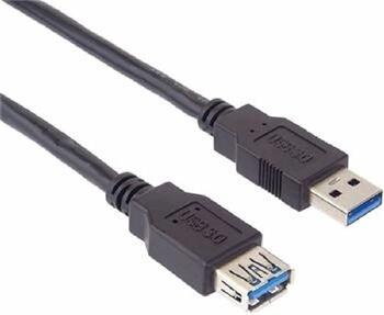 PremiumCord Prodlužovací kabel USB 3.0 Super-speed 5Gbps A-A, MF, 9pin, 3m