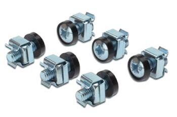 PremiumCord Sada montážní do racku ,50x šroub M6, 50x nut, 50x plastová podložka PremiumCord Sada montážní do racku ,50x šroub M6, 50x nut, 50x plastová podložka
