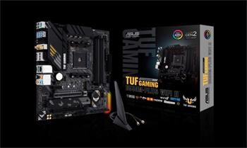 ASUS TUF GAMING B550M-PLUS WIFI II, AM4, AMD B550, 4xDDR4, mATX ASUS TUF GAMING B550M-PLUS WIFI II, AM4, AMD B550, 4xDDR4, mATX