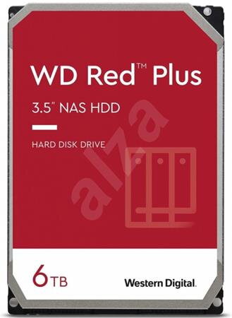 WD RED PLUS NAS WD60EFPX 6TB SATAIII/600 256MB cache CMR WD RED PLUS NAS WD60EFPX 6TB SATAIII/600 256MB cache CMR