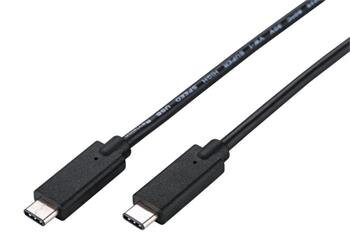 C-TECH Kabel USB 3.2, Type-C (CM/CM), PD 100W, 20Gbps, 1m, černý