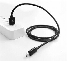 Crono kabel USB 2.0/  USB A samec - USB C, 1,0m, černý standard