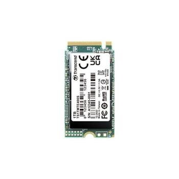 TRANSCEND MTE400S 1TB SSD disk M.2 2242, NVMe PCIe Gen3 x4 2,000MB/s R 1,700MB/s W TRANSCEND MTE400S 1TB SSD disk M.2 2242, NVMe PCIe Gen3 x4 2,000MB/s R 1,700MB/s W
