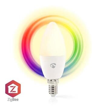 Nedis ZBLC10E14 - SmartLife Plnobarevná Žárovka| E14 | 4,9 W | 470 lm | RGB / Teplé až chladné bílé, F Nedis ZBLC10E14 - SmartLife Plnobarevná Žárovka| E14 | 4,9 W | 470 lm | RGB / Teplé až chladné bílé, F