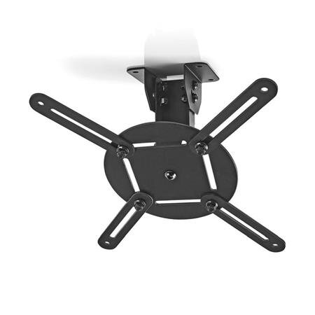 Nedis PJCM100BK - Stropní držák projektoru| | 360° | Max. 10 kg | 130 mm | černý Nedis PJCM100BK - Stropní držák projektoru| | 360° | Max. 10 kg | 130 mm | černý