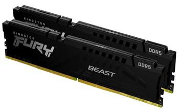 KINGSTON 64GB 6000MT/s DDR5 CL36 DIMM (Kit of 2) FURY Beast Black EXPO KINGSTON 64GB 6000MT/s DDR5 CL36 DIMM (Kit of 2) FURY Beast Black EXPO