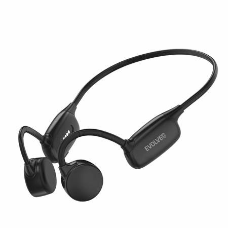 EVOLVEO BoneSwim Pro MP3 32GB, bezdrátová sluchátka s mikrofonem na lícní kosti, černé EVOLVEO BoneSwim Pro MP3 32GB, bezdrátová sluchátka s mikrofonem na lícní kosti, černé
