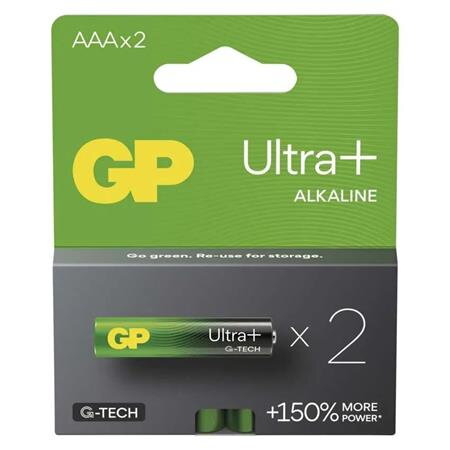 GP AAA Ultra Plus, alkalická (LR03) - 2 ks GP AAA Ultra Plus, alkalická (LR03) - 2 ks