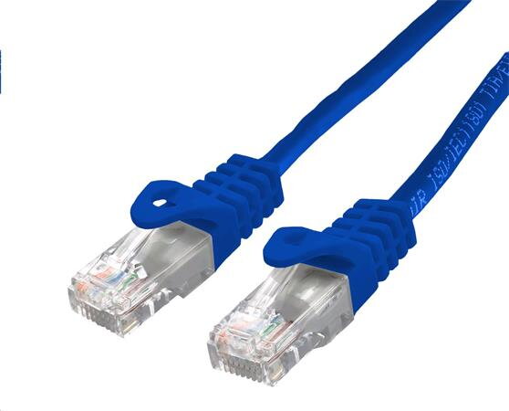 C-TECH Kabel patchcord Cat6, UTP, modrý, 5m C-TECH Kabel patchcord Cat6, UTP, modrý, 5m
