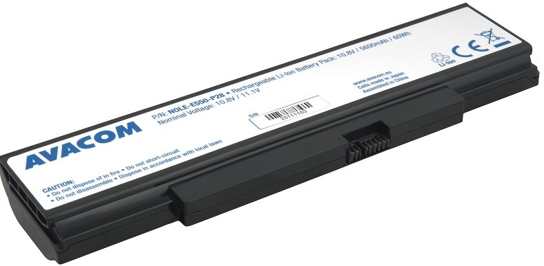 AVACOM Náhradní baterie Lenovo ThinkPad E550 76+ Li-Ion 10,8V 5600mAh 60Wh AVACOM Náhradní baterie Lenovo ThinkPad E550 76+ Li-Ion 10,8V 5600mAh 60Wh