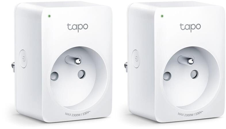 TP-LINK Tapo P100 (2-pack) - Mini Smart Wi-Fi Zásuvka TP-LINK Tapo P100 (2-pack) - Mini Smart Wi-Fi Zásuvka