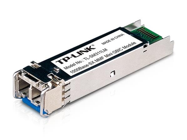 TP-Link 1G SFP optický modul SM311LM, MM, 850nm, 2x LC konektor, 550m TP-Link 1G SFP optický modul SM311LM, MM, 850nm, 2x LC konektor, 550m