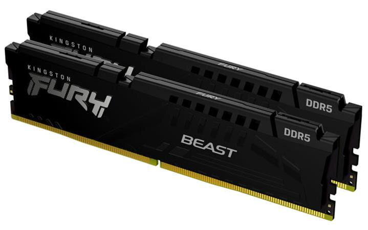 KINGSTON 32GB 6000MT/s DDR5 CL30 DIMM (Kit of 2) FURY Beast Black XMP KINGSTON 32GB 6000MT/s DDR5 CL30 DIMM (Kit of 2) FURY Beast Black XMP